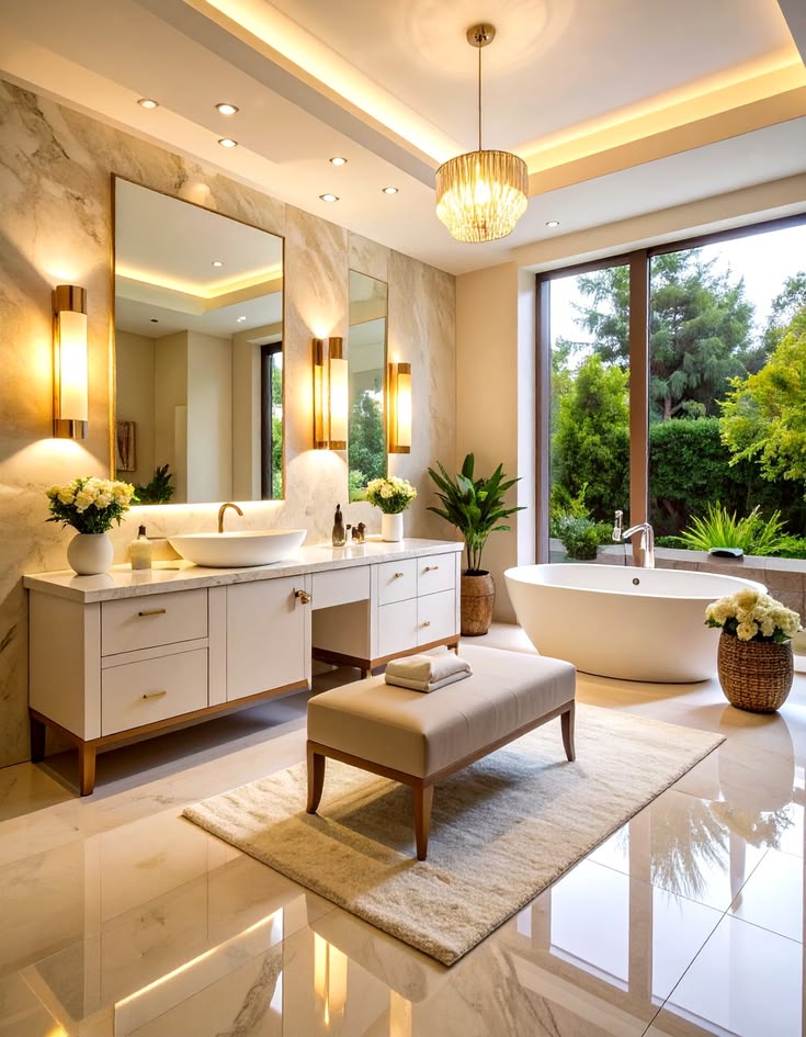 Serene Bathroom